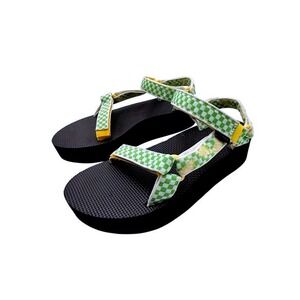 Teva Original Universal Platform Sandals Picnic Slice Yarrow Lemon Men's Size 11